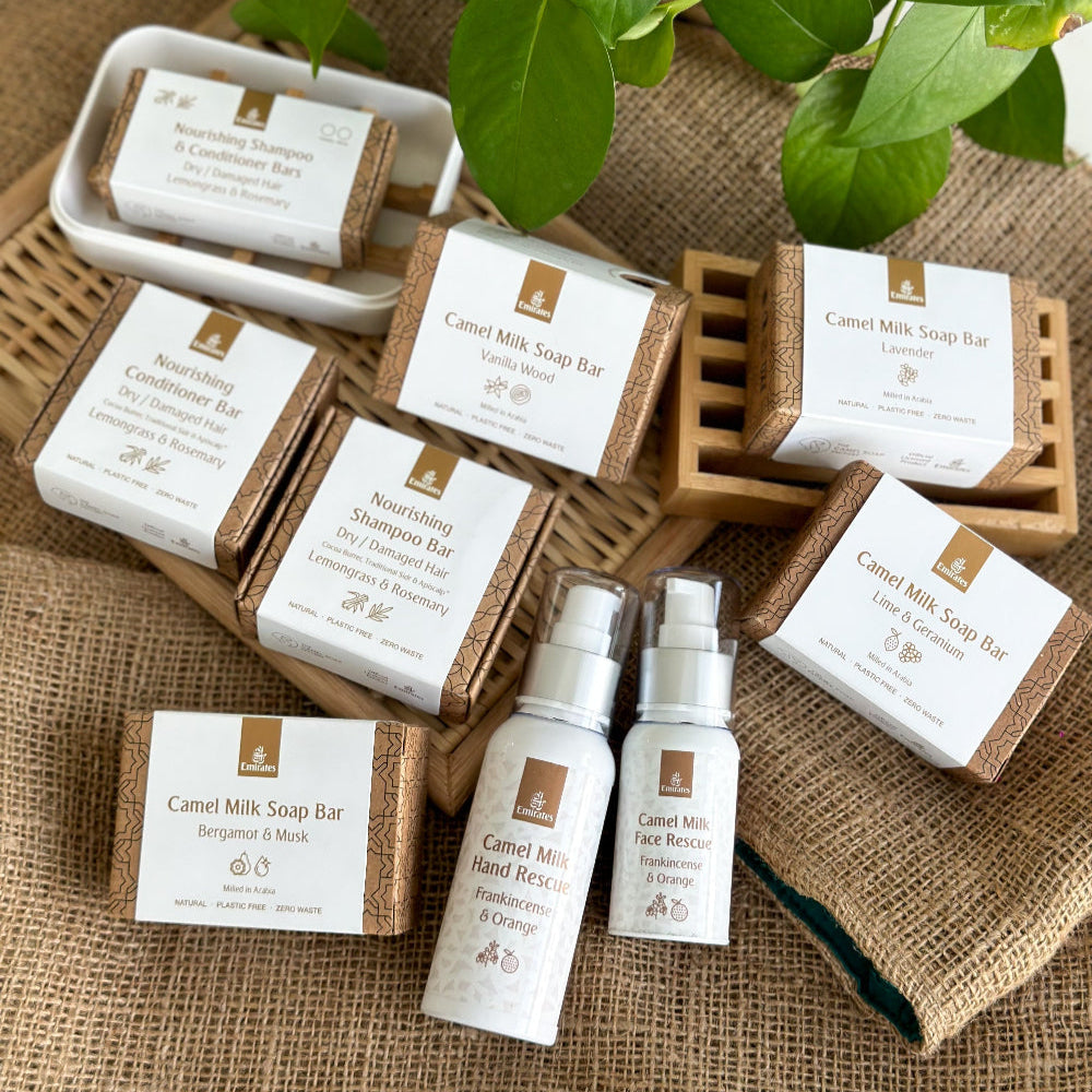 Emirates custom camel milk soaps and creams The Camel Soap Factory