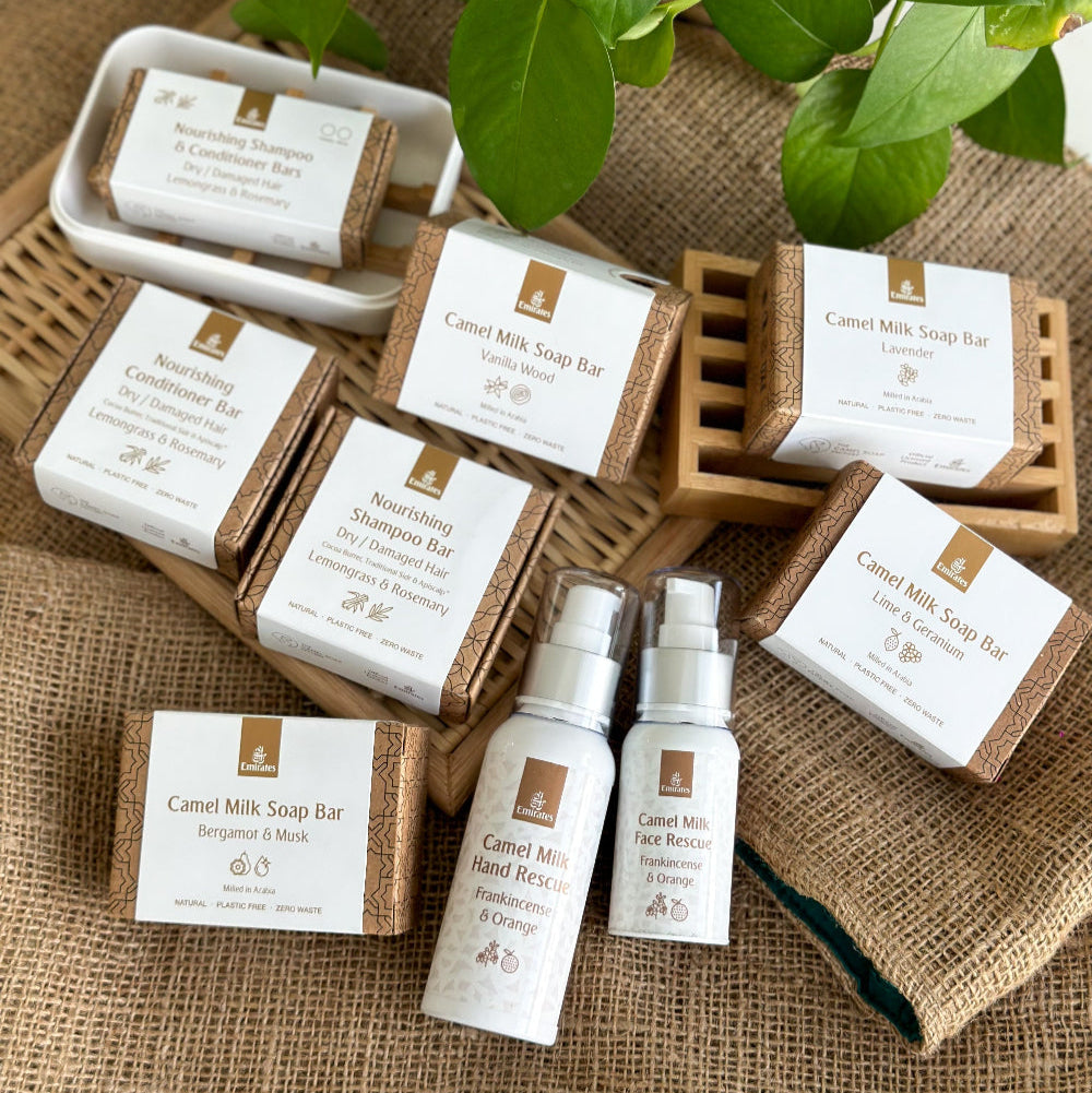 Emirates custom camel milk soaps and creams The Camel Soap Factory