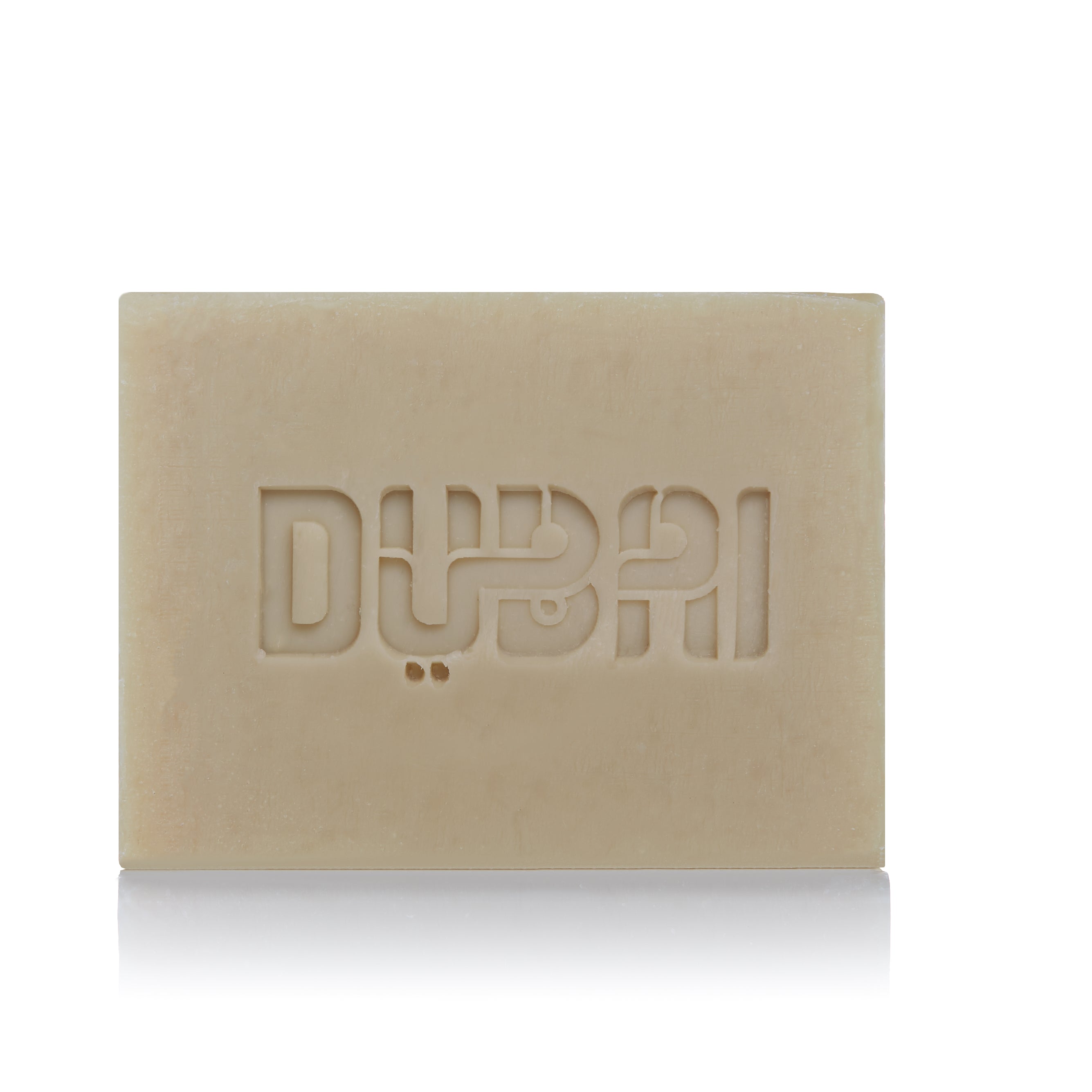 The Camel Soap Factory custom stamped soap bar Dubai