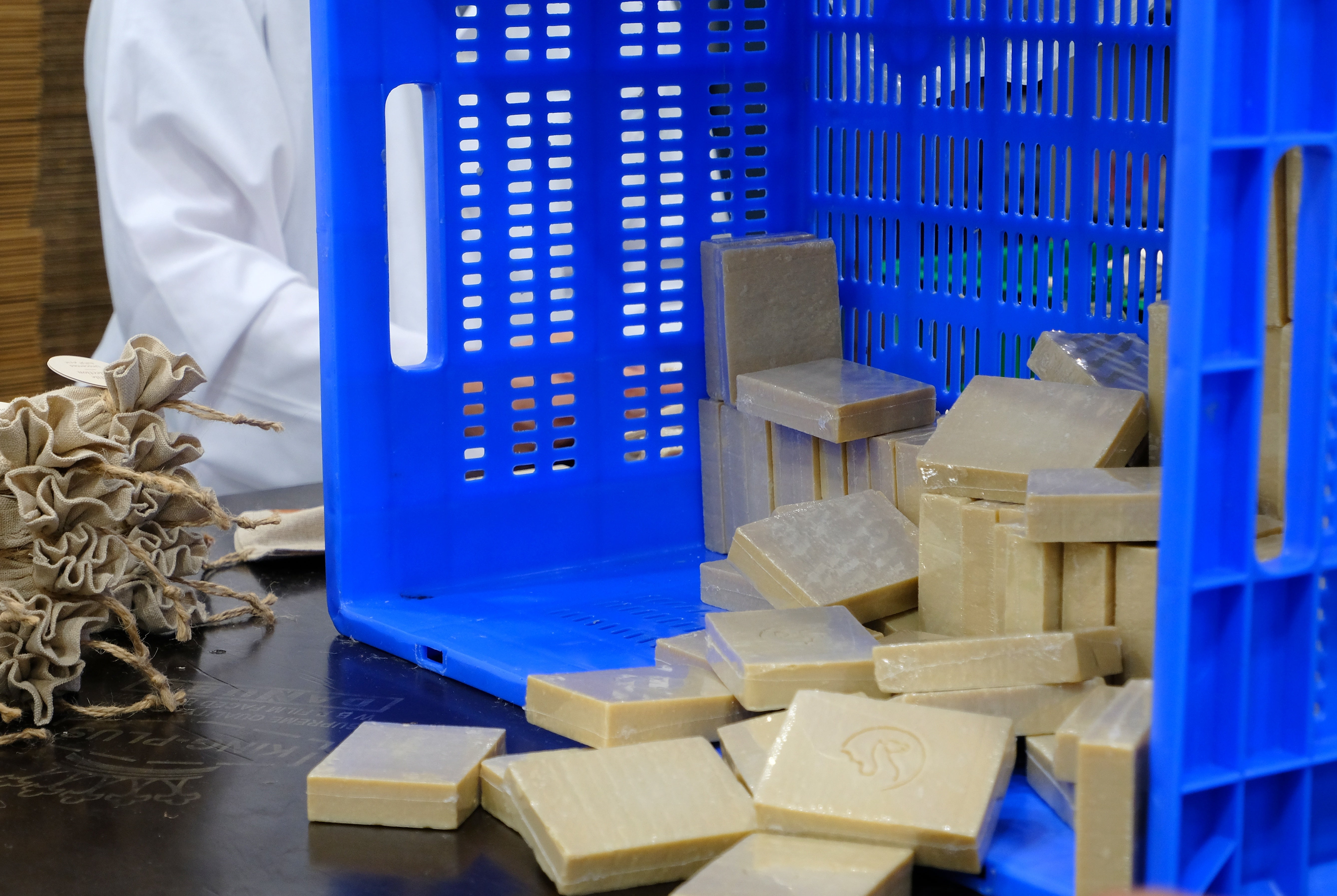 The Camel Soap Factory packaging of soaps contract manufacturing private label